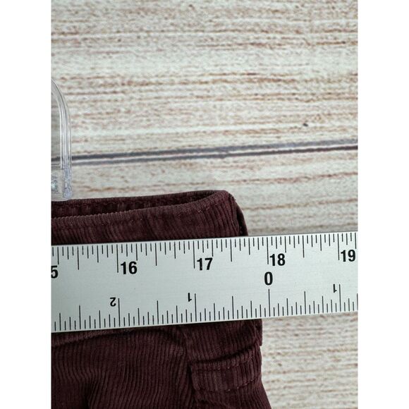Levi's Demi Curve Classic Rise Slim Leg‎ Corduroy Jeans Women's Size 33 Burgundy - Picture 9 of 10